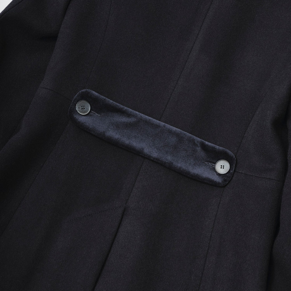 コントラストコート / ネイビー