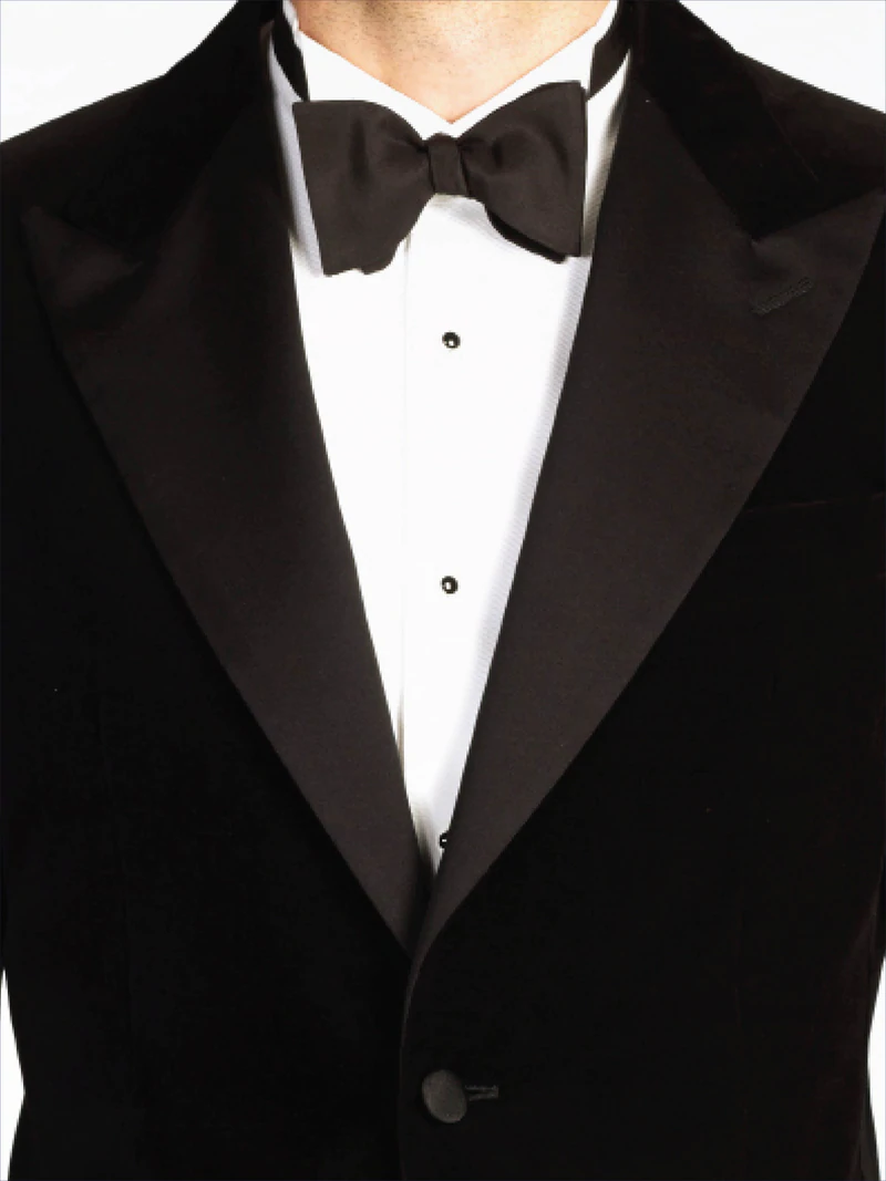 アンズリー ベルベットディナージャケット　/　ブラック