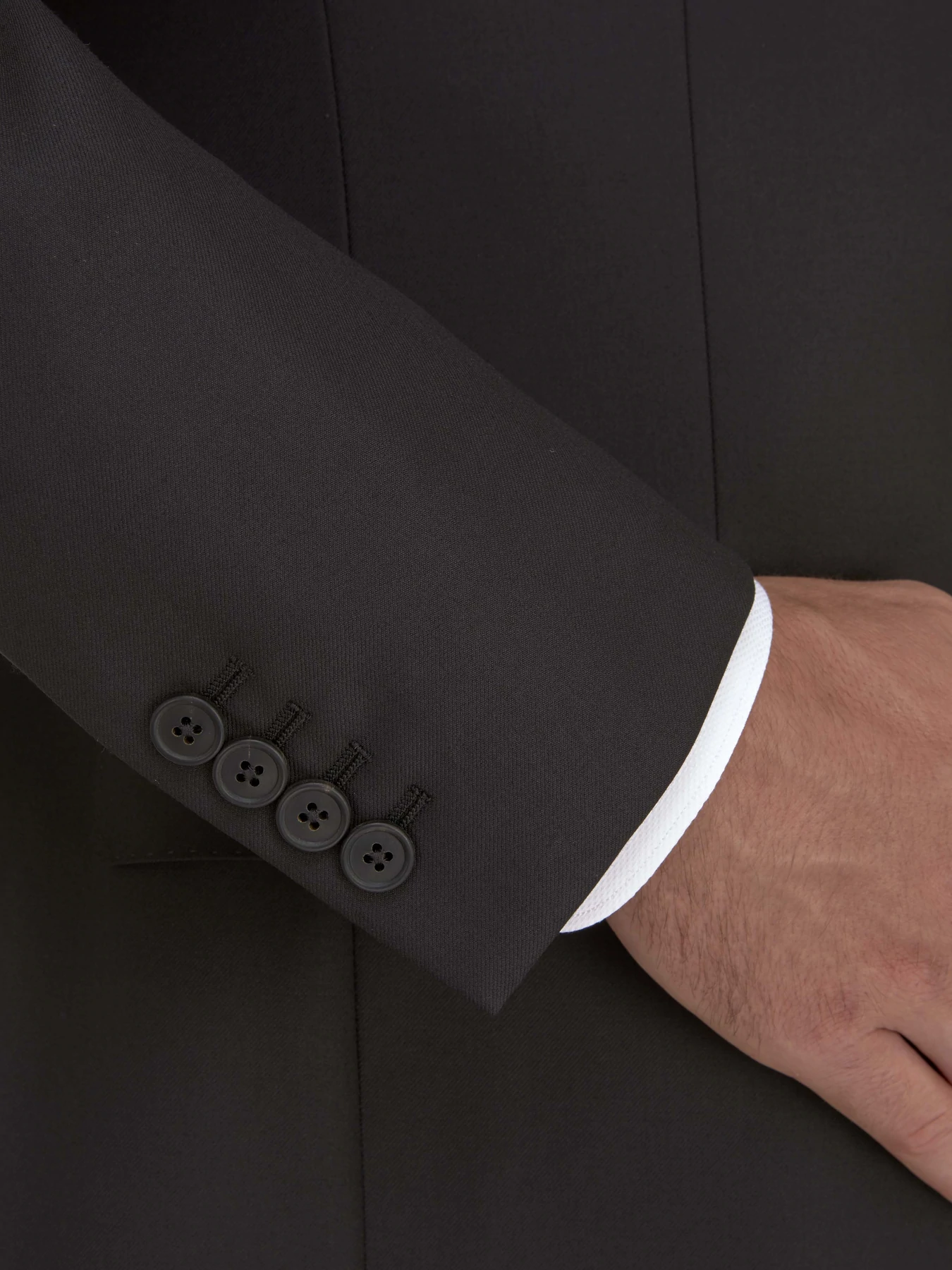 クラシック ウール スーツ（ツーピース） / ブラック