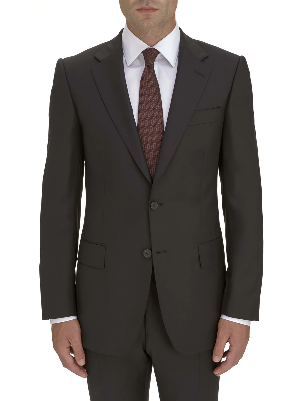 クラシック ウール スーツ（ツーピース） / ブラック