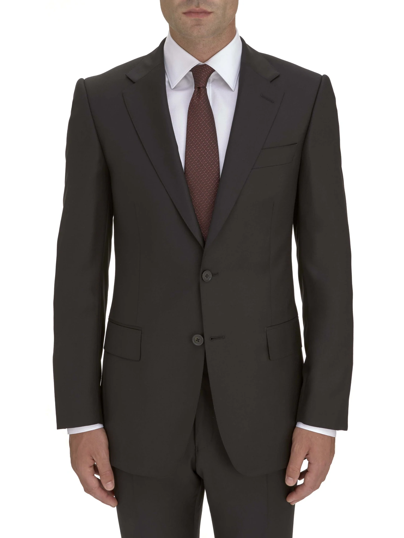 クラシック ウール スーツ（ツーピース） / ブラック