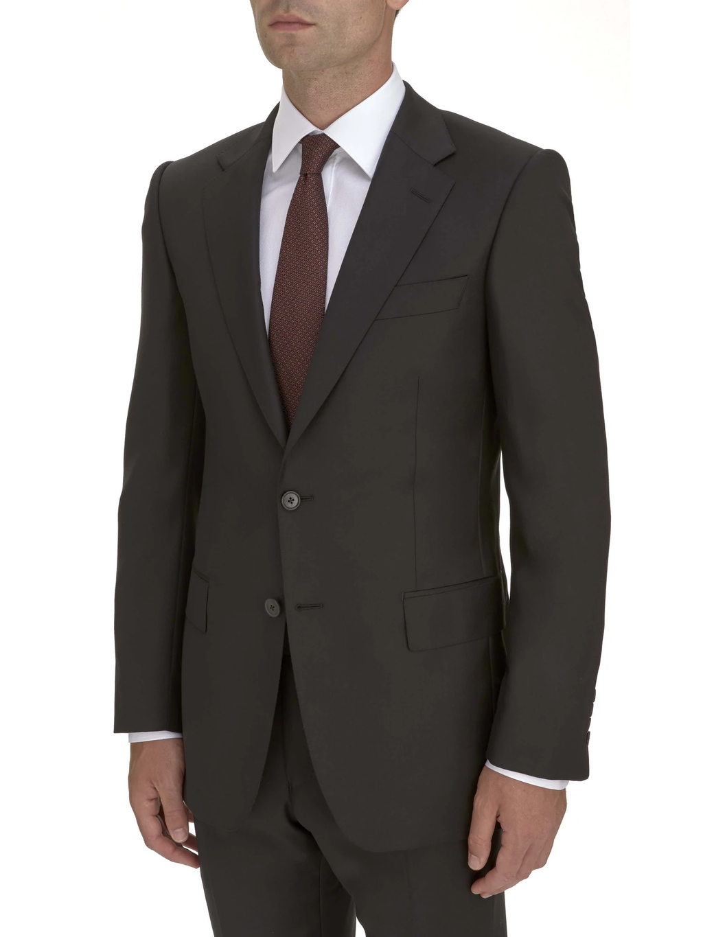 クラシック ウール スーツ（ツーピース） / ブラック