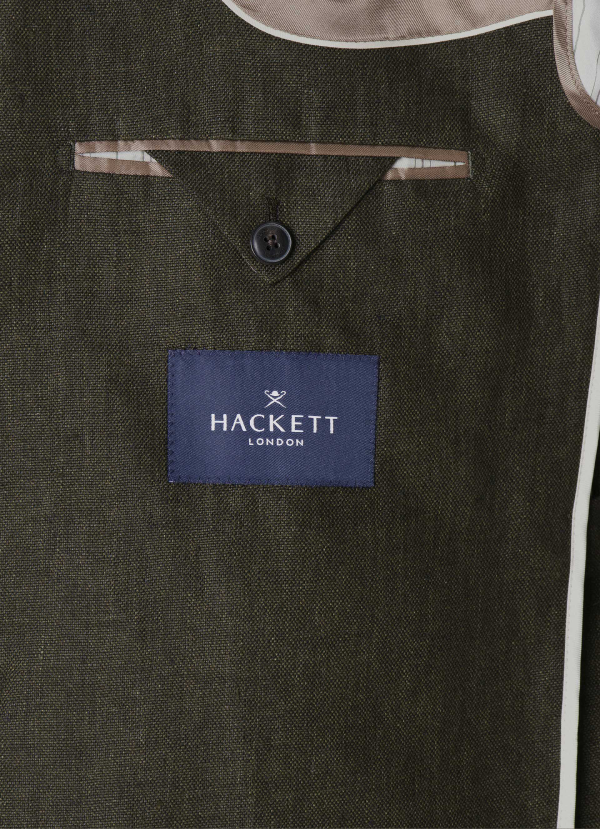 リネンデレーヴホップサックブレザー / カーキ