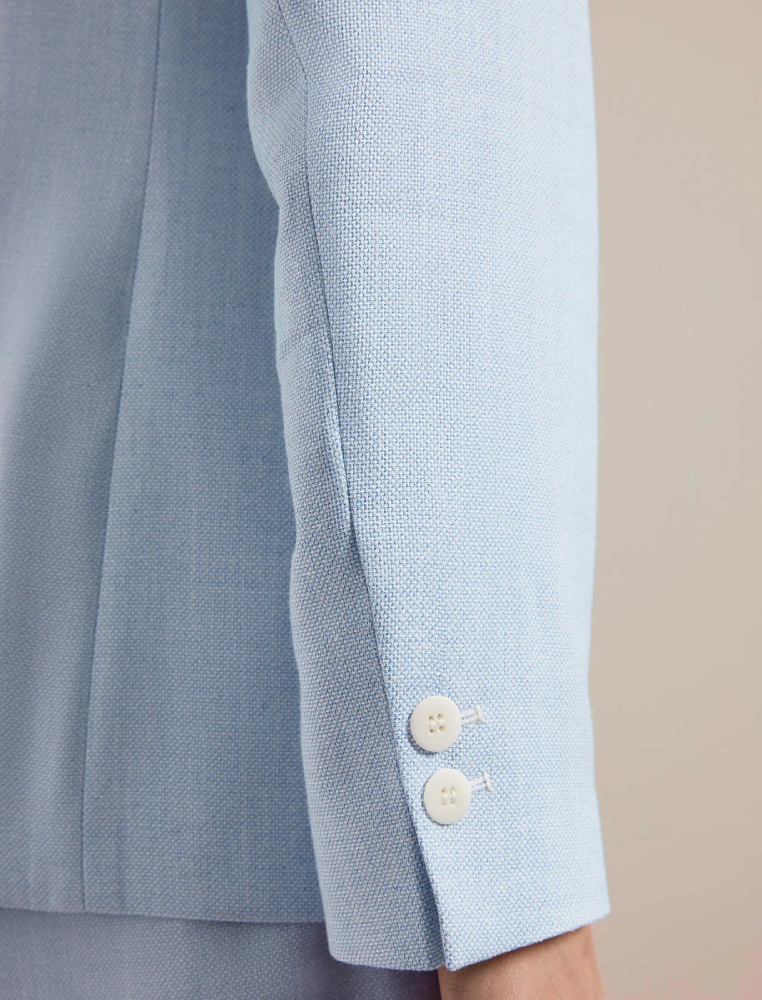 Jamie リネンブレンド ブレザー / ペールブルー