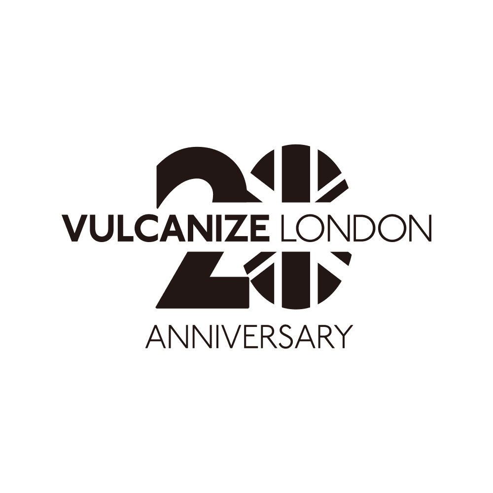 【ヴァルカナイズ・ロンドン別注】ゴルフ傘 チェスナット