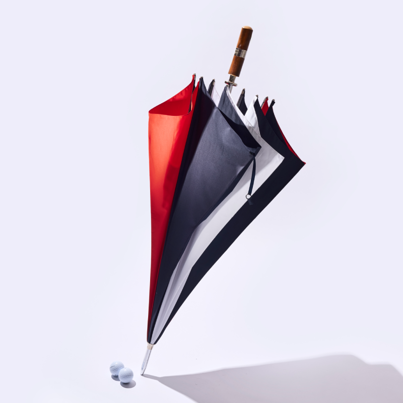 【ヴァルカナイズ・ロンドン別注】ゴルフ傘 チェスナット