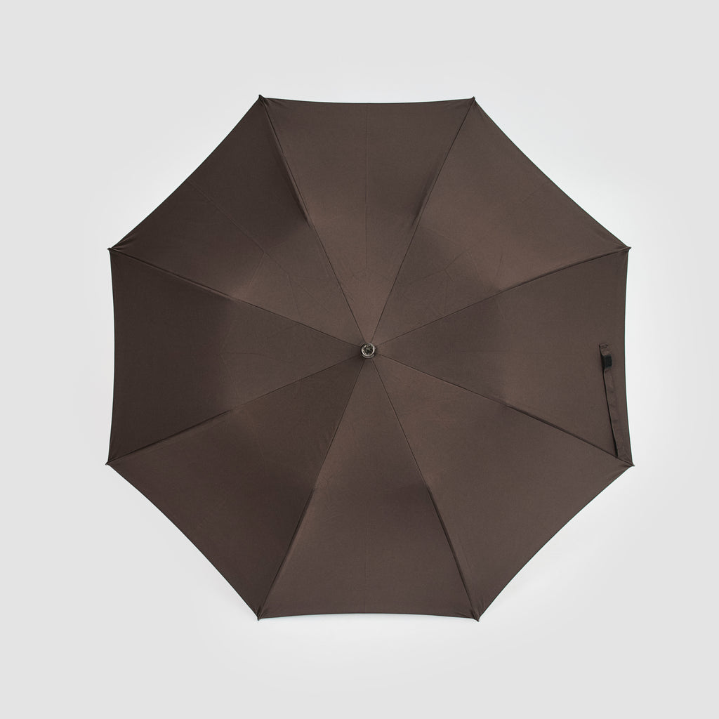 テレスコピック　コンパク ワンギー / ブラウン （折り畳み傘）