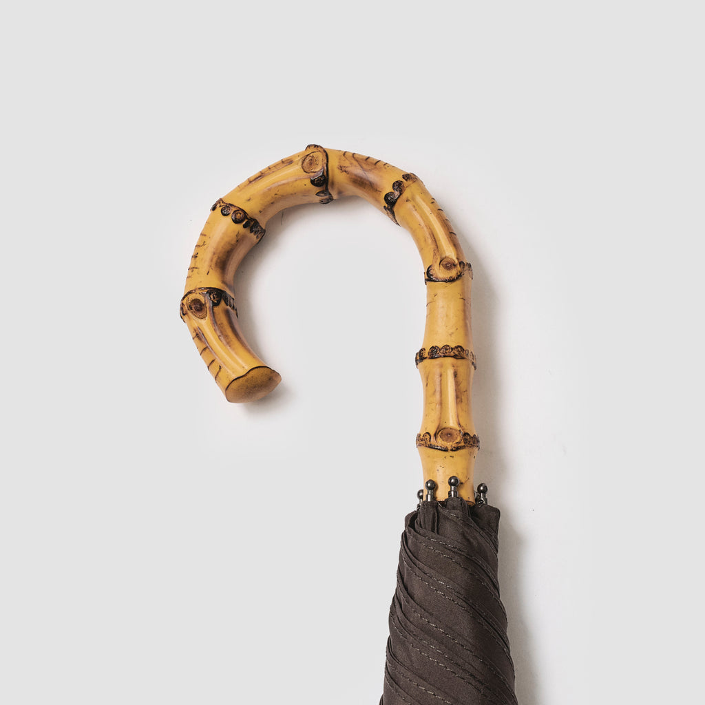 テレスコピック　コンパク ワンギー / ブラウン （折り畳み傘）