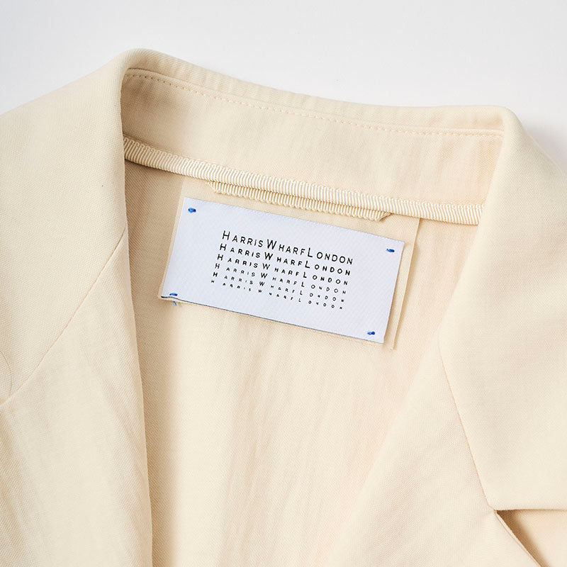 ウエストコートマキシドレス / アイボリー