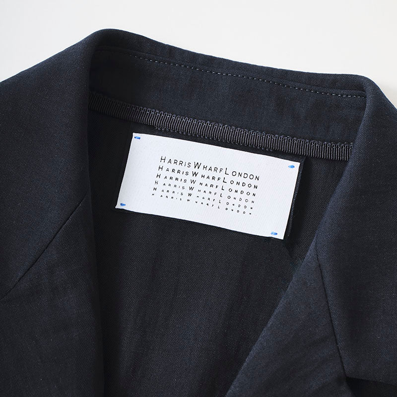 ウエストコートマキシドレス / ネイビーブルー