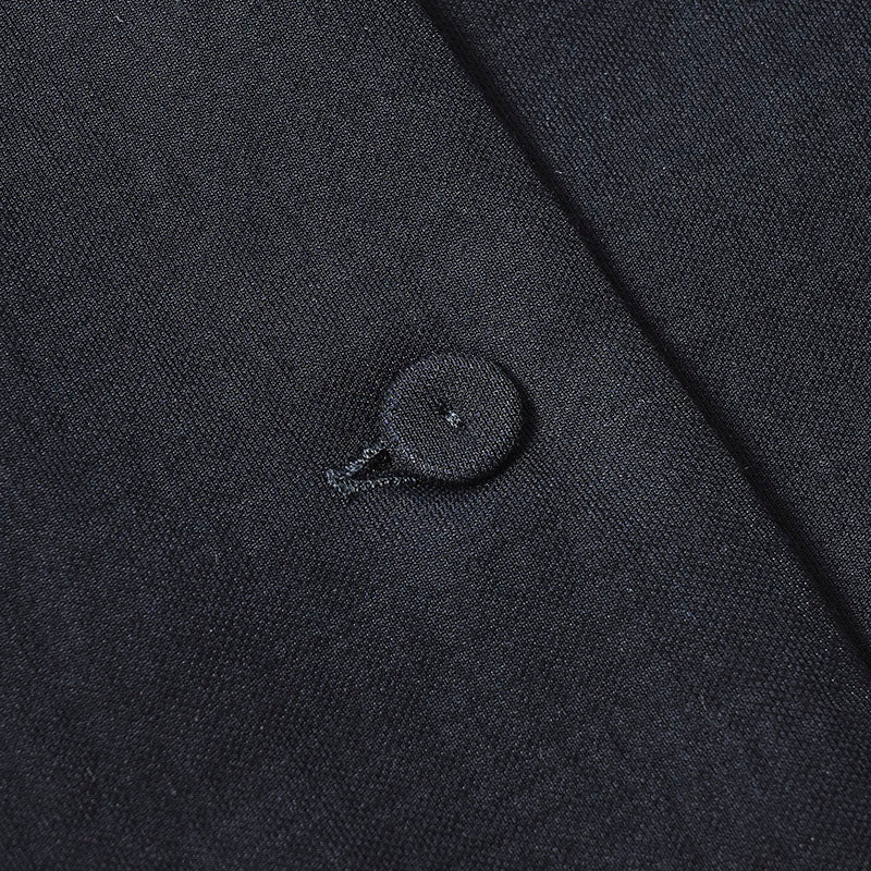 ウエストコートマキシドレス / ネイビーブルー