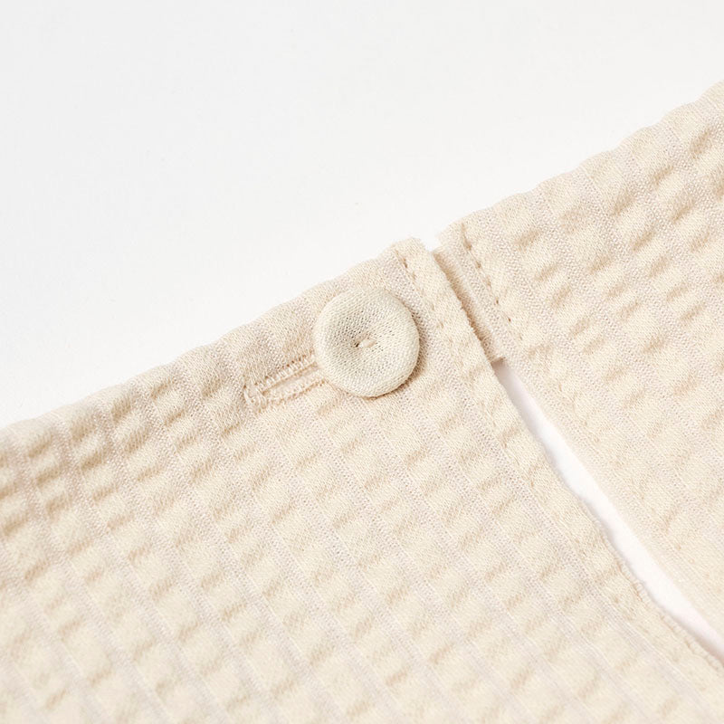 Coolmax シアサッカートップス / クリームホワイト