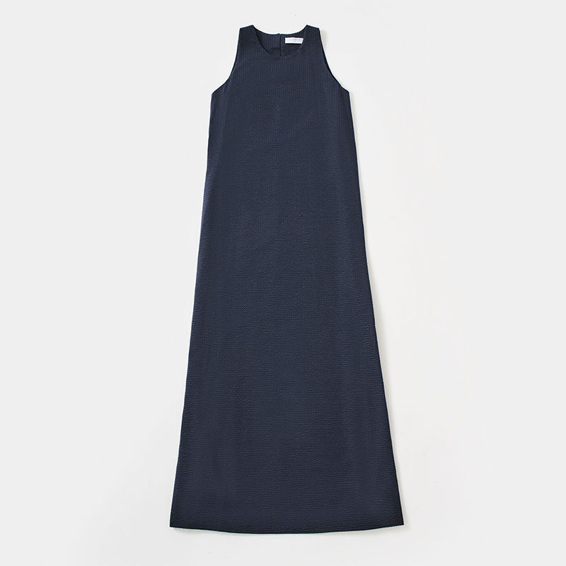 ホルターネックドレス / ダークブルー