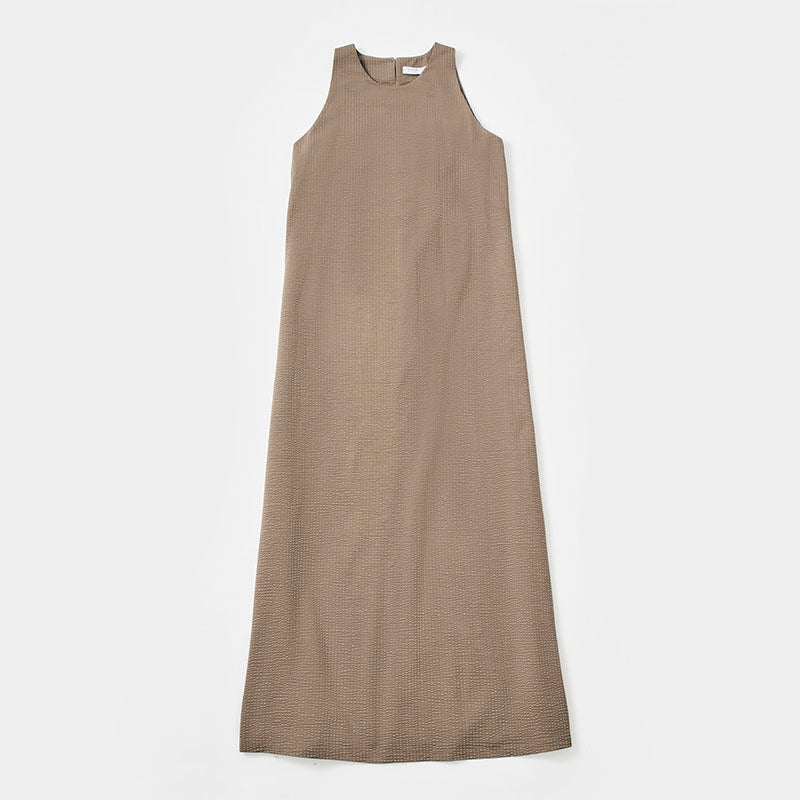 ホルターネックドレス / ブラウン