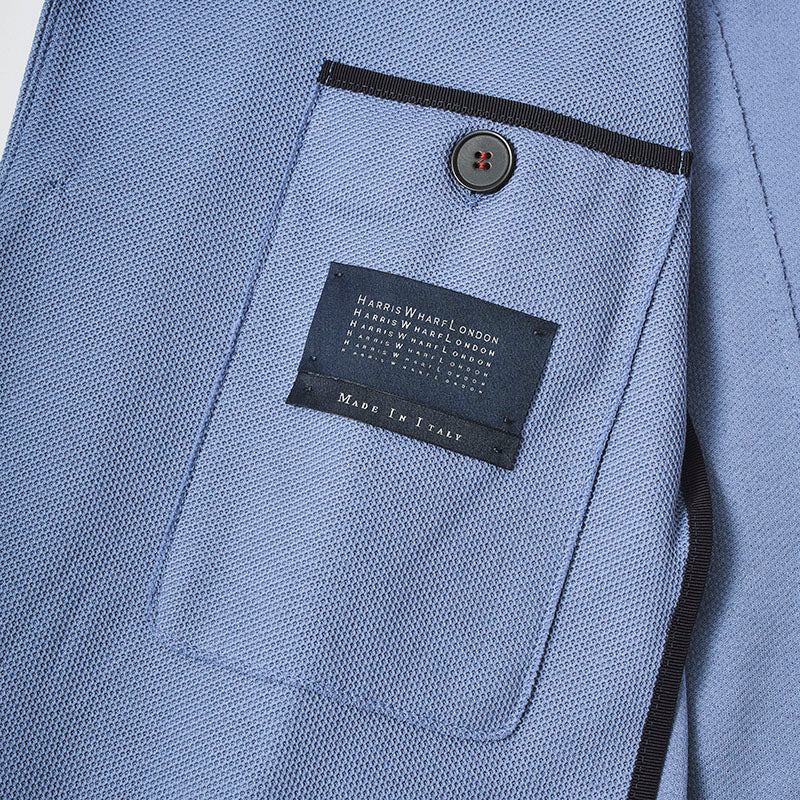 ハニカム ネールジャケット/ デニムブルー