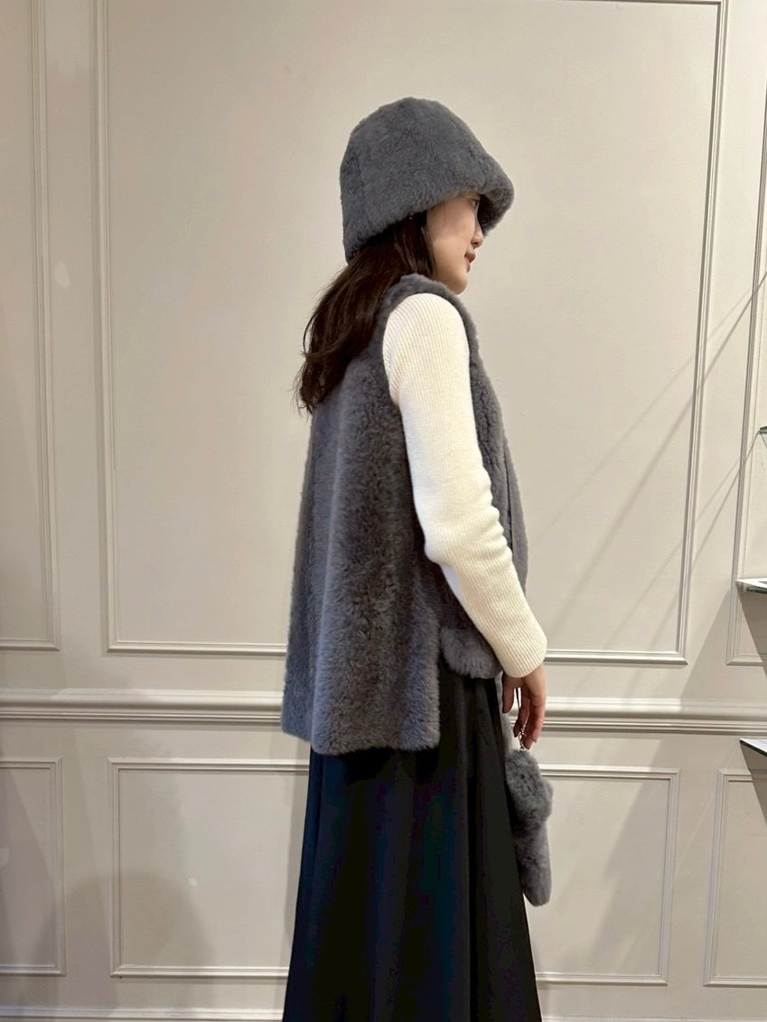 ハット／キャビアグレー