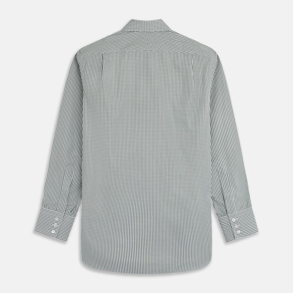 ギンガムチェックシャツ / グリーン