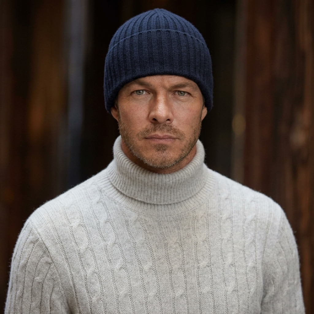 【予約商品】『007 / リビング・デイライツ』007 チャンキーリブ カシミアハット