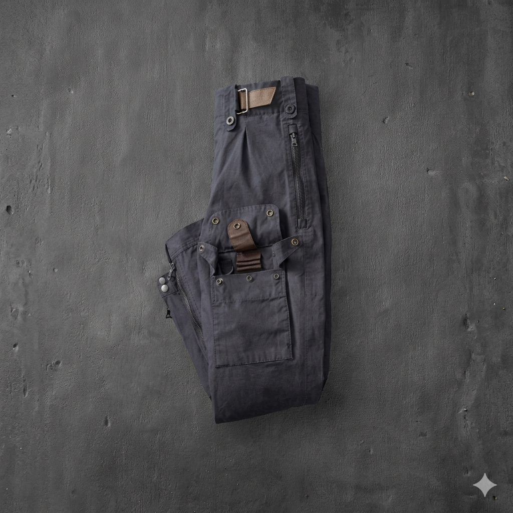 【予約商品】『007 / ノー・タイム・トゥ・ダイ』コンバットパンツ  / グレー