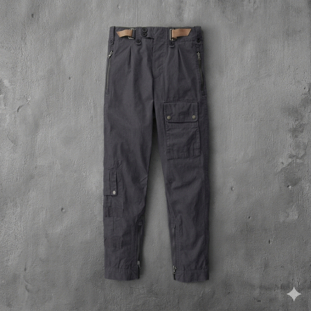 【予約商品】『007 / ノー・タイム・トゥ・ダイ』コンバットパンツ  / グレー