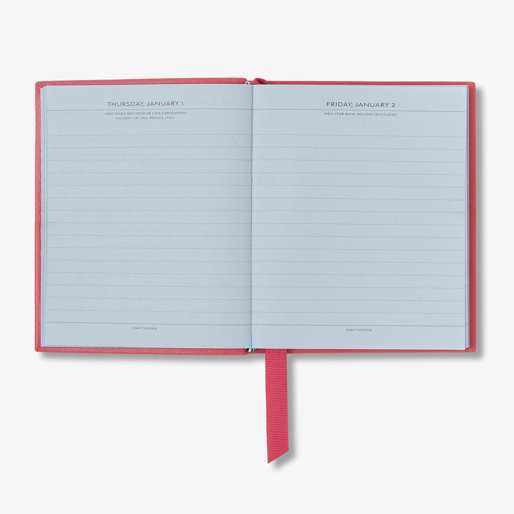 2026年 Panamaレザー ファッションダイアリー / ラスベリー