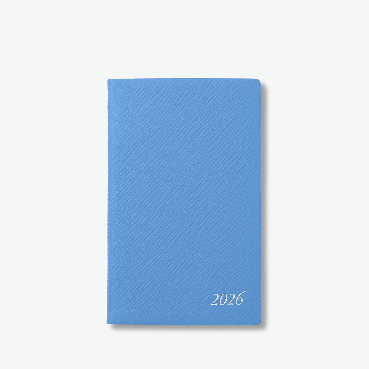 2026年 Panamaレザー ポケット付きウィークリーダイアリー / ナイルブルー