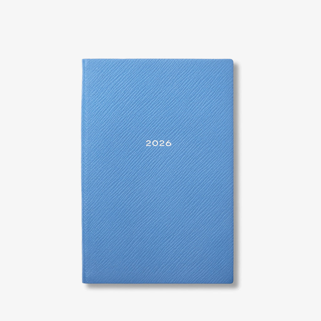 2026年 Panamaレザー チェルシーダイアリー / ナイルブルー