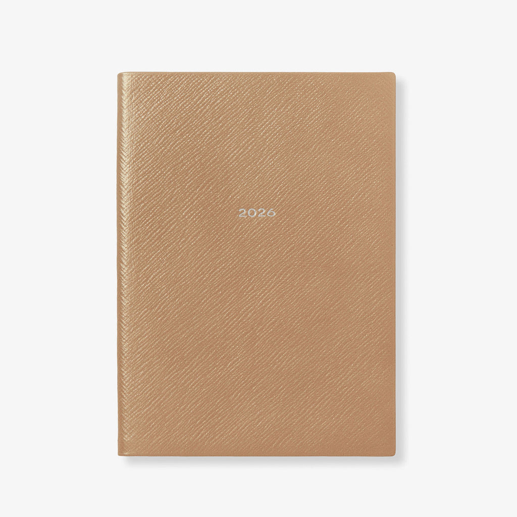 2026年 Panamaレザー ソーホー デイリーダイアリー /ブロンズ